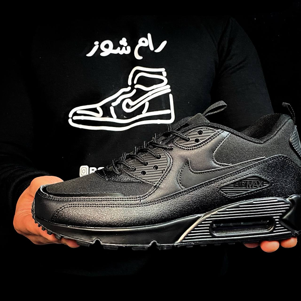��?� � �?�� ����? ��?� �?� �� ��� Nike air max 90 (triple black) �� ��� ���