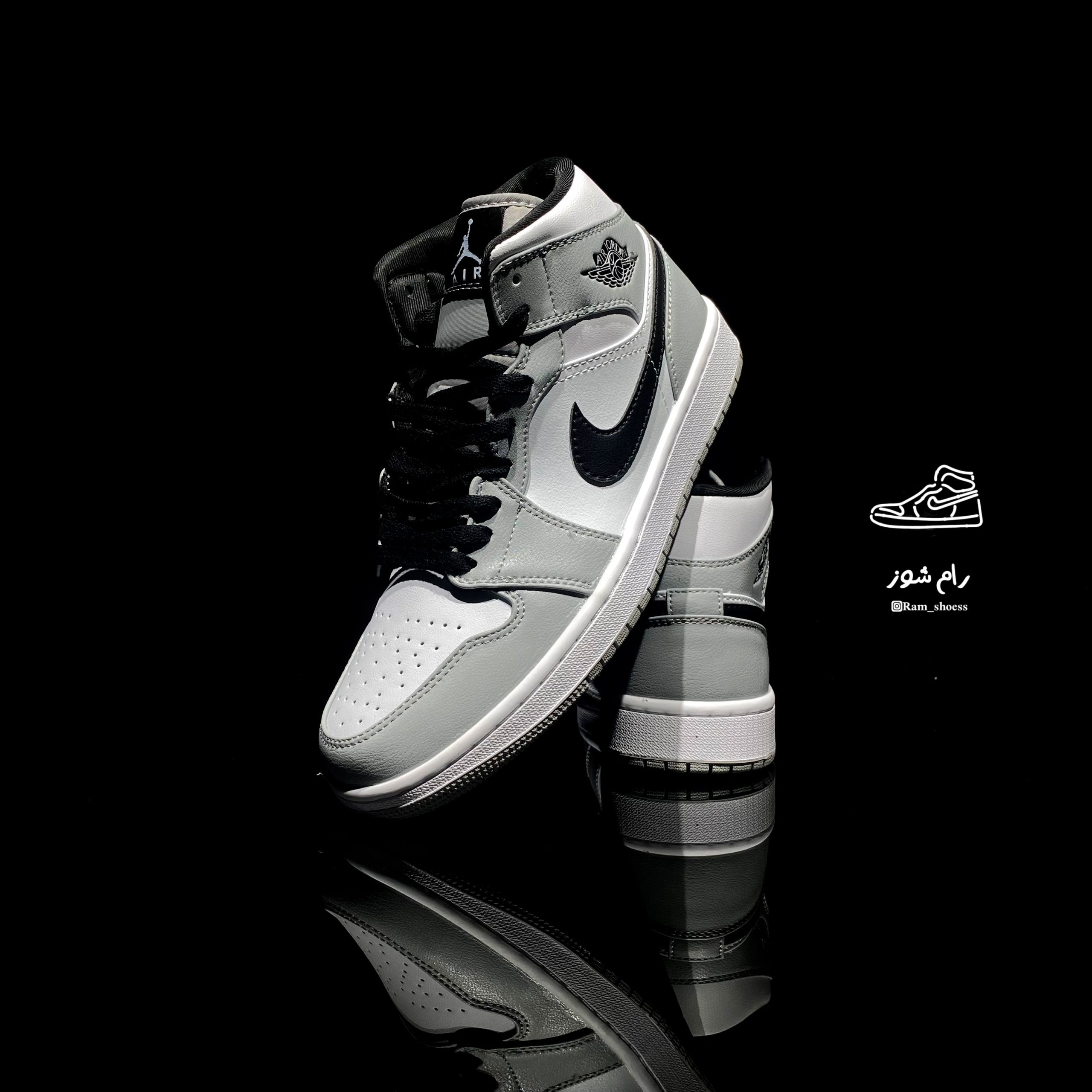 خرید و قیمت کتونیJordan Air Jordan 1 Mid Sneakers کد 1419 در رام شوز
